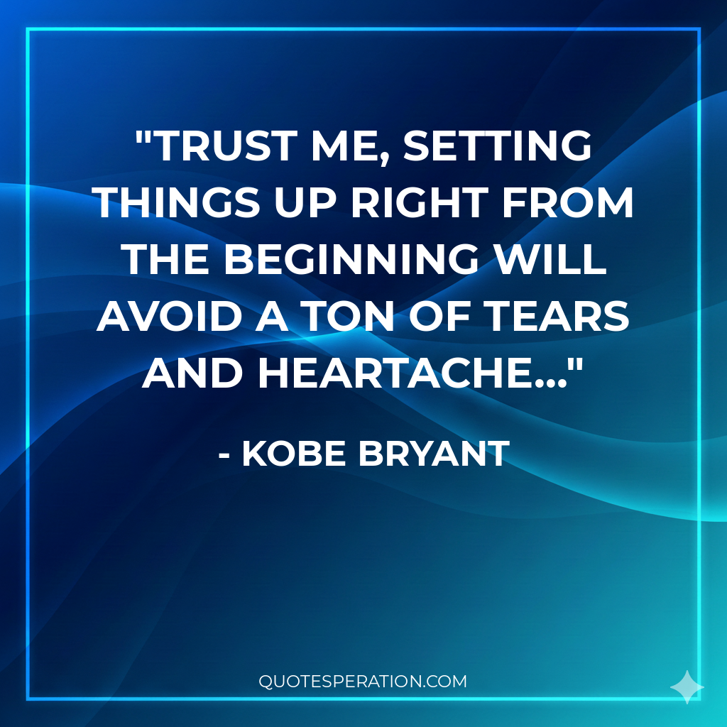Trust me, setting things up right from the beginning will avoid a ton of tears and heartache…